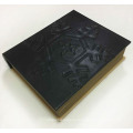 Schwarzes Lederbuch geformte Speicherverpackung Geschenkbox